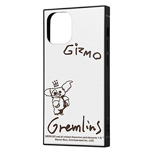 イングレム iPhone 12 mini グレムリン 耐衝撃 ハイブリッド ケース カバー KAKU ストラップ ホール 付き スクエア 軽量 GIZMO IQ-WP26K3TB/GR012