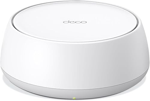 TP-Link Deco BE25(1-Pack) BE3600 Dual-Band WiFi 7 Mesh Router, 2.5G Ethernet Port, Multi-Link Operation (MLO), Transparent Roaming, Parental Control, Compatible with All Fiber Boxes, WPA3 - 1