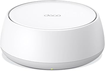 TP-Link Deco BE25 1-pack, BE3600 Mbps, 2× 2.5 Gbps Ports, AI Supported Multiprocessing Capability, Connectivity Up to 150 Devices, VPN, WPA3, Dual-Band Wi-Fi 7 Mesh System