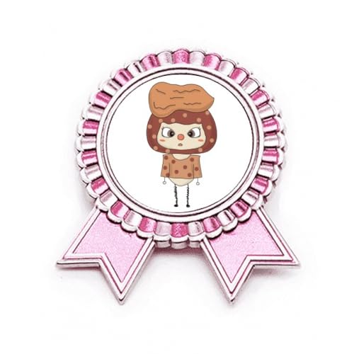 Broche arachide marron pour personnaliser vos tenues lors de vos sorties