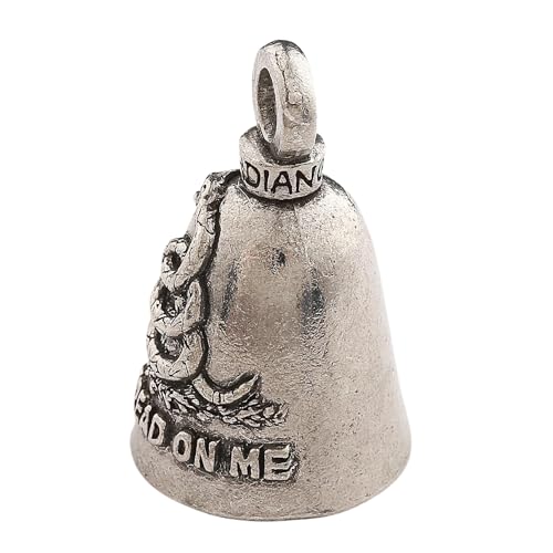 Image of Guardian Bell Good Luck Bell w /Keyring & Black Velvet Bag | Motorcycle Bell | Lead-Free Pewter | Made in USA