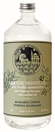 Durance en Provence - Geschirrspülmittel Rosmarin-Zypresse 1 L inkl. Pumpdrücker Cover