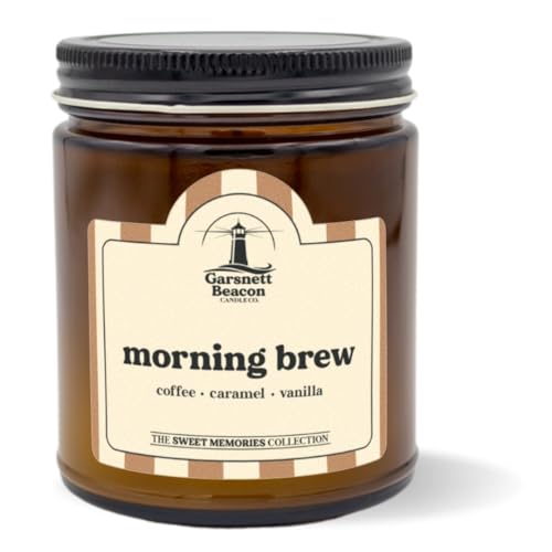 Morning Brew Candle | Coffee, Caramel, Vanilla Scented Candle |