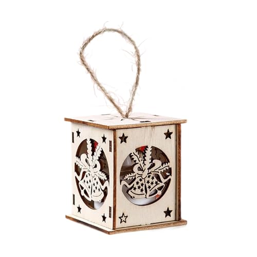 Handgefertigter Weihnachtsbaumschmuck aus Holz, weiche...