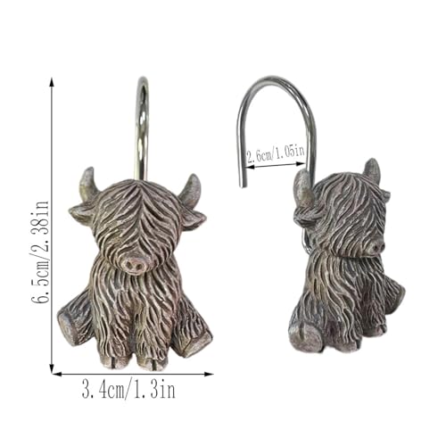 Crochets de douche en acier pour optimiser le confort de votre studio