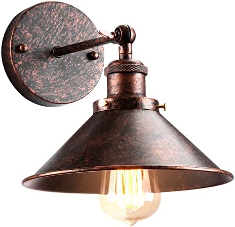 Applique Da Parete Applique Da Parete Retr&ograve;, Lampada Da Parete Industriale Applique Loft Applique Da Parete