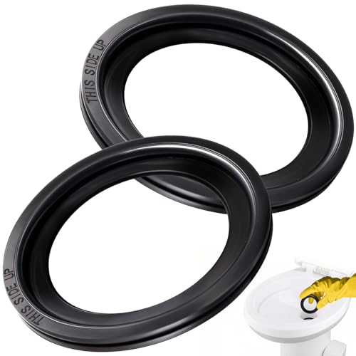 Image of RV Toilet Seal, Flush Ball Seal Gaskets Compatible with Dometic 300 /310 /320, 385311658 Gasket Replacement Parts Solve Leakage Problem, 2 Pack