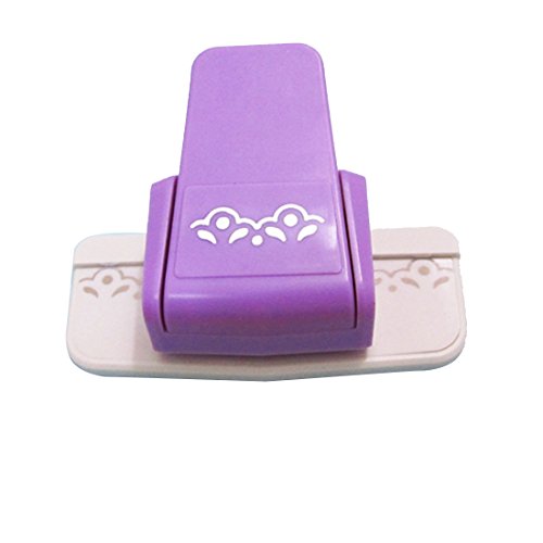 Luwu-Store Dispositif de gaufrer la Bordure du Papier et de la Carte/Machine à égrener d'impression de Jasmin