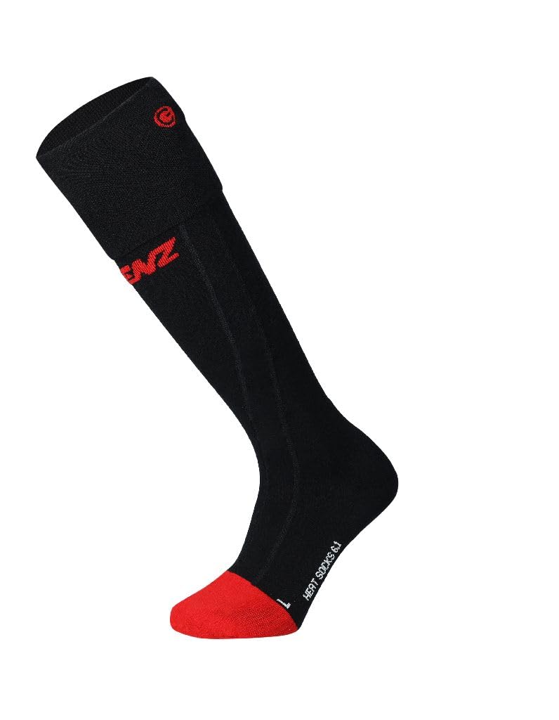 LENZ Calcetines de compresión Heat 6.1 2024, negro