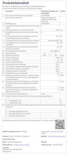 TELEFUNKEN Fernseher 32 Zoll Smart TV Powered by TiVo HD-Ready, HDR TV mit Triple-Tuner und 6 Monate HD+ inkl., LED Fernseher XH32TP900S (2026) TELEFUNKEN Fernseher 32 Zoll Smart TV Powered by TiVo HD-Ready, HDR TV mit Triple-Tuner und 6 Monate HD+ inkl., LED Fernseher XH32TP900S (2026)