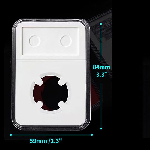 Protector para Monedas 10 PCS 26mm Caja Transparente miniatura 6