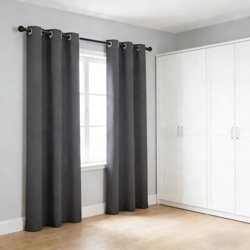 Rideau occultant à œillets design moderne grand format isolant thermique - 8