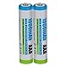 Produktbild Akku kompatibel mit T-Com AAA - NI-MH 1000mAh - 2 Stück - für T-Sinus 411, Trio Sinus A300, Siemens Gigaset S67H, Motorola MOTOLIVN, AEG Frame 400