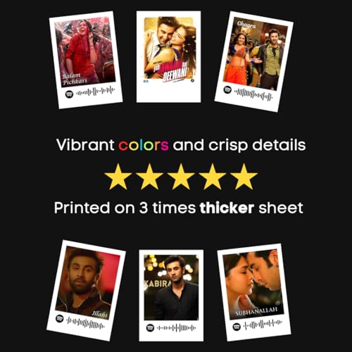 Image of Yeh Jawaani Hai Deewani Poster YJHD (Set of 15) | OG Bollywood Movie Ranbir Kapoor, Deepika Compact Size (8 x 6 cm) Posters for Phone Accessories, Bedroom, Office, room decoration (C 061)