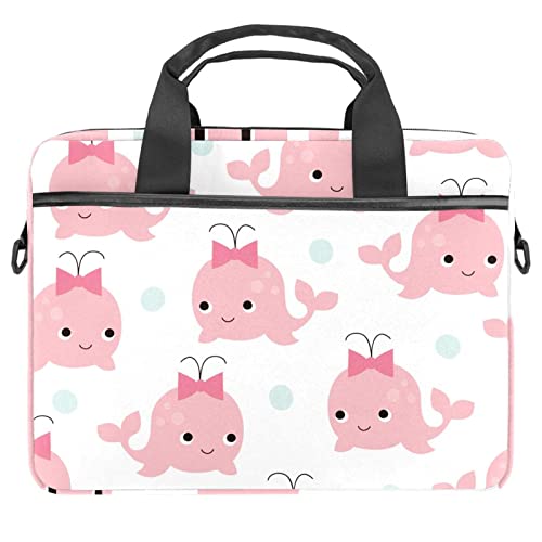 Bolsa de mensajero de 13 a 14.5 pulgadas maletín para portátil color Whale White de 36.8 cm