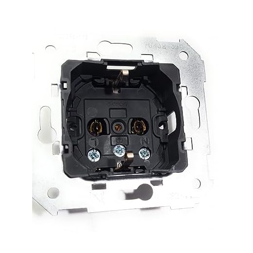 SIMON 75 Base Enchufe Bipolar con T.T. Lateral 16A