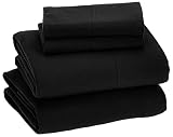 EnvioHome Jersey Sheet Set - Cotton Blend Full Size Jersey Sheets with Extra Deep Fitted Bedsheet &