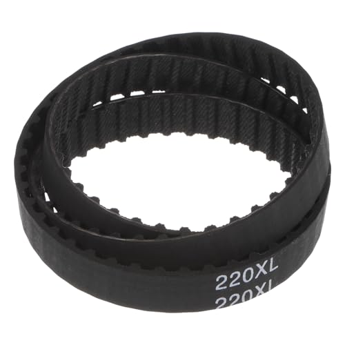 uxcell 220XL 037 Timing Belt 110 Teeth Rubber Geared Cogged Belt, 0.37