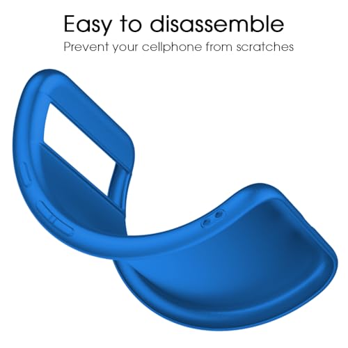 Image of X-level for Pixel 8A Case, Slim Fit Ultra-Thin Soft Flexible TPU Light Cases [Guardian Series] Anti-Slip Matte Finish Coating Silky Touch Protective Phone Back Cover for Pixel 8A -Blue