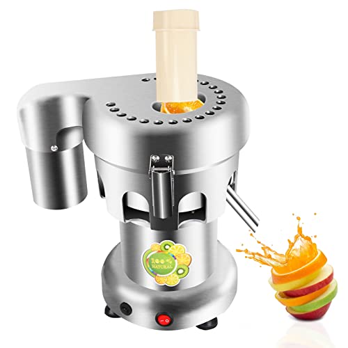 DIYAREA Commercial Juicer Machine,Stainless Steel Electric Juice Extractor 110V 370W Heavy Duty Juice Maker for Fruit and Vegetables -  A-3000