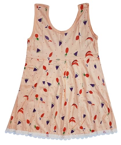 Image of Kid's Cotton Dress Slip Knee Length Casual Summer Frock for Girl's Combo (Pack of 3)