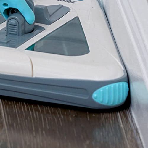 Livington Deeper Sweeper - Akku Bodenreiniger mit 4 rotierenden Bürsten & LED-Licht - kabelloser Akkubesen & elektrischer Kehrbesen ohne Beutel - beutelloser Elektrobesen für Hartböden & Teppiche