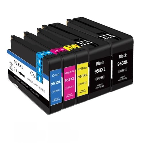 Cartouche d'encre pour Officejet Pro 8710 7720 haute netteté 5 pièces