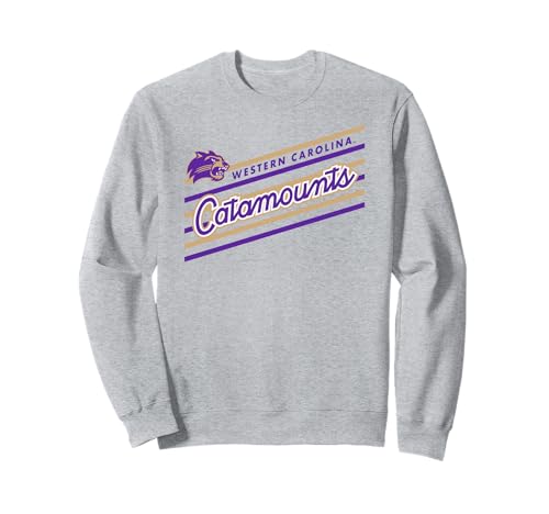 Western Carolina Catamounts Retro Performer Gray Sweatshirt