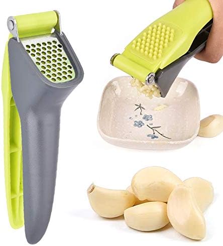 Garlic Masher Stainless Steel Press Crusher Squeezer Mincer Chopper Kitchen Gadget