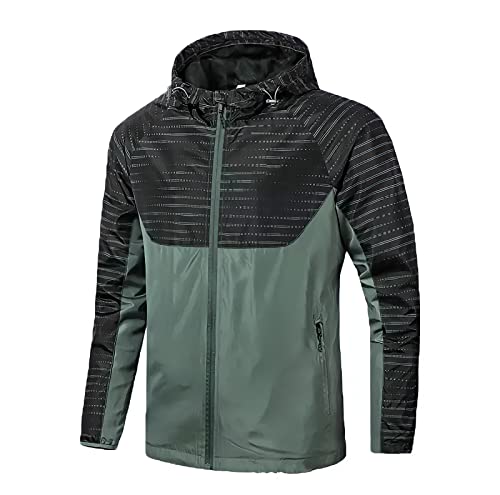 North Shore Goods Mens Waterproof MTB Jacket – Lightweight, Breathable,...