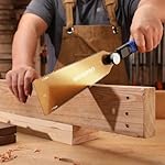 WORKPRO 8 Inch Japanese Pull Saw, Double-Edged Hand Saw for Wood Cutting with 7-9&18 TPI, SK5 Flexible Blade, Non-Slip Beech Handle for Woodworking - Image 4