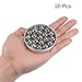 uxcell 20pcs 13.5mm 201 Stainless Steel Bearing Balls G200 Precision