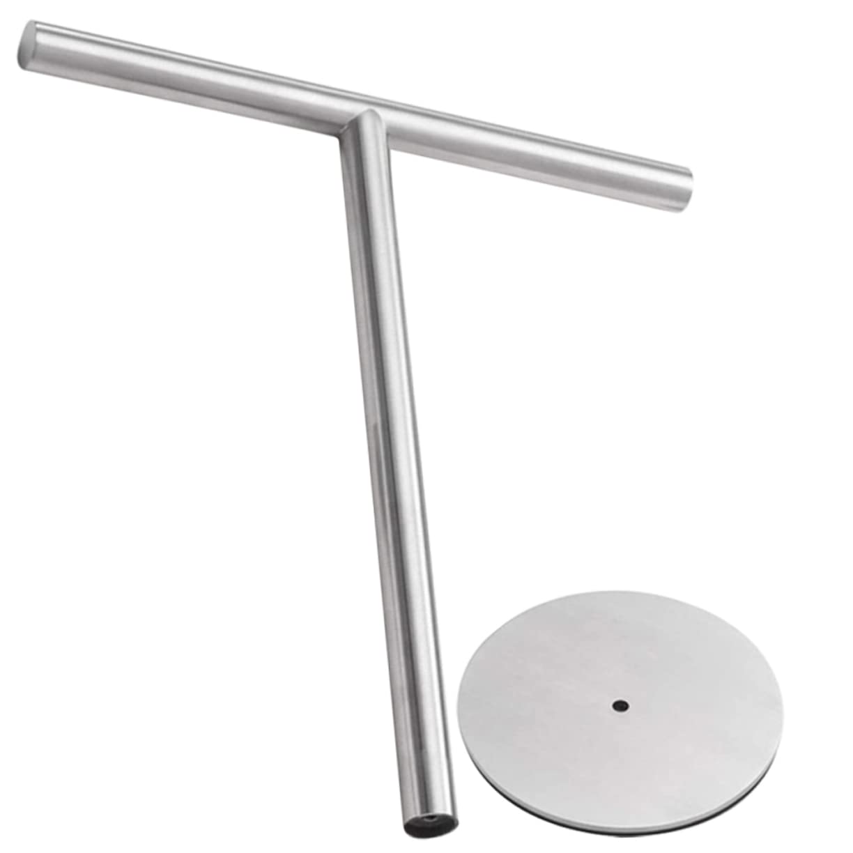Toallero de baño inoxidable y seguro con base plana Anneome para mantener tus toallas siempre secas
