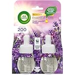 Air Wick Plug in Diffuser Twin Refill, Purple Lavender Meadow, Pack 2 x 19ml, Long Lasting Fragrance, Lasts up to 200 days, Plug in Air freshener