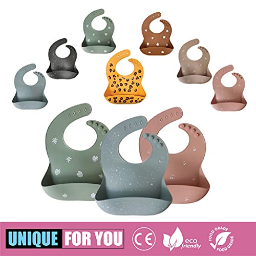 Unique for you Siliconen slabber - kleur junglegroen - afwasbaar - waterdicht - BPA-vrij - Image 3