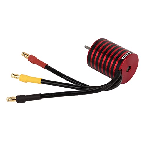 VBESTLIFE 1/18 Car Motor RC BrushlessBrushless MotorRC Brushless Motor, 2430 Brushless Motor Large Torsion Fast Heat Dissipation RC Car Motor RC Brushless MotorActive