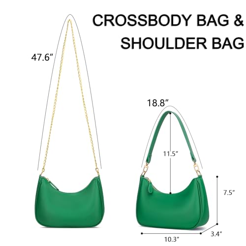 Image of KKXIU Shoulder Bag for Women Cute Hobo Purses and Handbags Retro Clutch Underarm Purse | Cute
