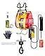 VEVOR 2-in-1 elektrische Hebewinde, 500 kg Kapazität, 1800 W tragbare Kraftwinde, 30 m Hubhöhe, 11 m/min mit Kabel- und kabelloser Fernbedienung, für Garage, Lager, Fabrik, Hebe- & Abschlepparbeiten
