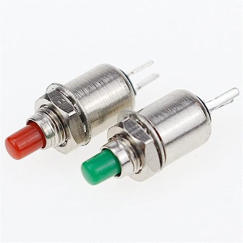 Micro bouton-poussoir 5mm DS-402 rouge avec ressort haute sensibilité 0.5A 125VAC