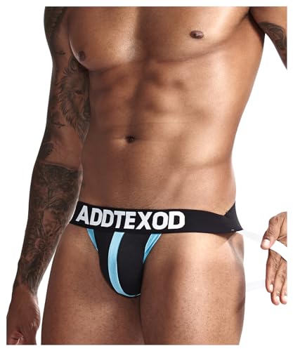 Casey Kevin Jockstrap Homme Coton Respirant - String Tanga Sportif Sexy Avec Poche Confort, Sous-vêtement Masculin Lingerie
