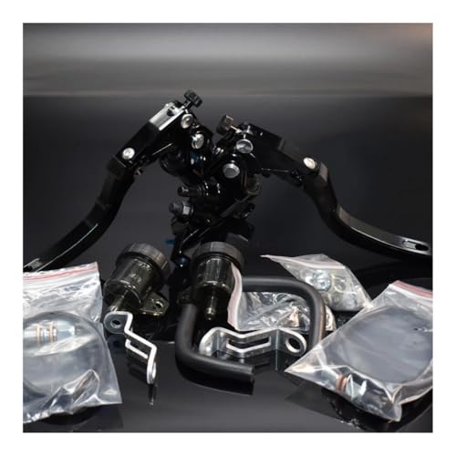Levier d'embrayage réglable CNC moto avec piston 18mm pour un freinage précis