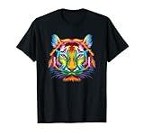T-shirt coloré abstrait pour homme et femme. Parfait pour maman, papa, fils, fille, adolescents, étudiants, enseignants, grand-mère, grand-père, grand-mère, tante, oncle pour une idée amusante pour les vacances, les anniversaires, la fête des pères, la fête des mères et Noël