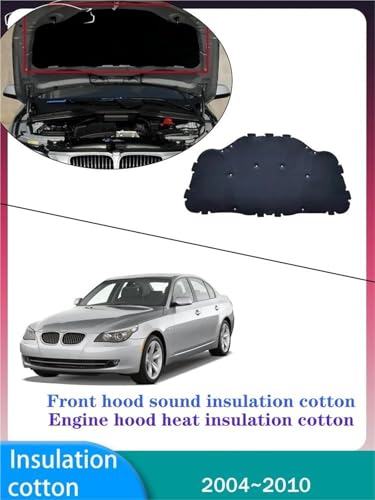 Isolation moteur BMW E60 (2004-2010) capot insonorisant - 3