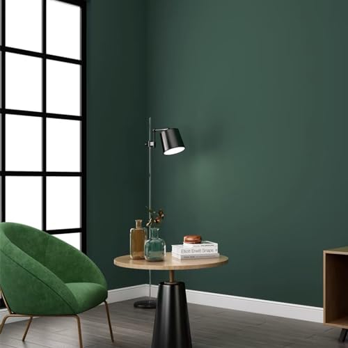 Image of Yancorp Matte Green Contact Paper Peel and Stick Wallpaper Removable Solid for Cabinest Self-Adhesive Drawer Stick and Peel Countertop Stickers(16 inchx78.7 inch, Green)