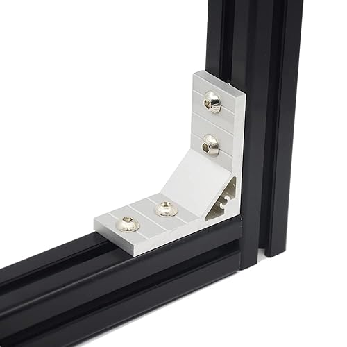 Miniatura 3 de MengQi 1 perfil de aluminio de ranura de 15748in 4040 0315in extrusión anodizada estándar europeo 4040B para impresora 3D de bricolaje y máquina CNC