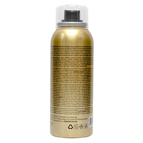 Image of EBIN NEW YORK Wonder Lace Bond Adhesive Spray - Sensitive, Extreme Firm Hold, 2.7 fl. oz. / 80ml | Fast Drying, No Residue, No Build Up, Powerful All-Day Hold, Daily Wig Application