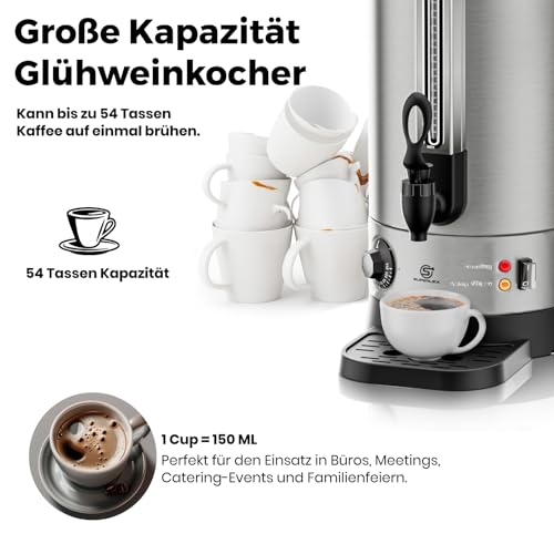 Foto von SUPERLEX Glühweinkocher 10 L Heißwasserspender Hot Water Dispenser