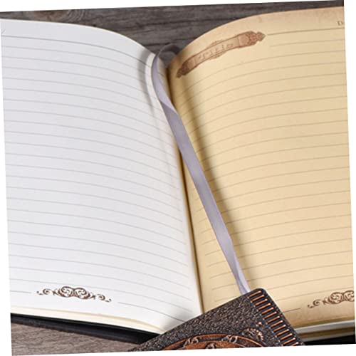Carnet de notes vintage sculpté vert bronze, une idée cadeau originale