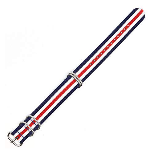 Bracelet de montre nylon 24mm sangle de rechange confortable - 5