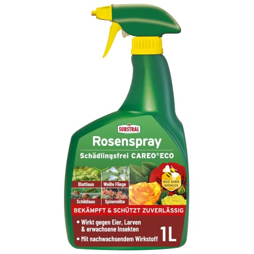 Substral Rosenspray Schädlingsfrei Careo Eco 1L Blattlaus + Spinnmilbe – Ansicht 1